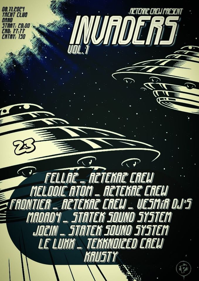 INVADERS vol.1 【▲】AZTEKAZ CREW &  FRIENDS
