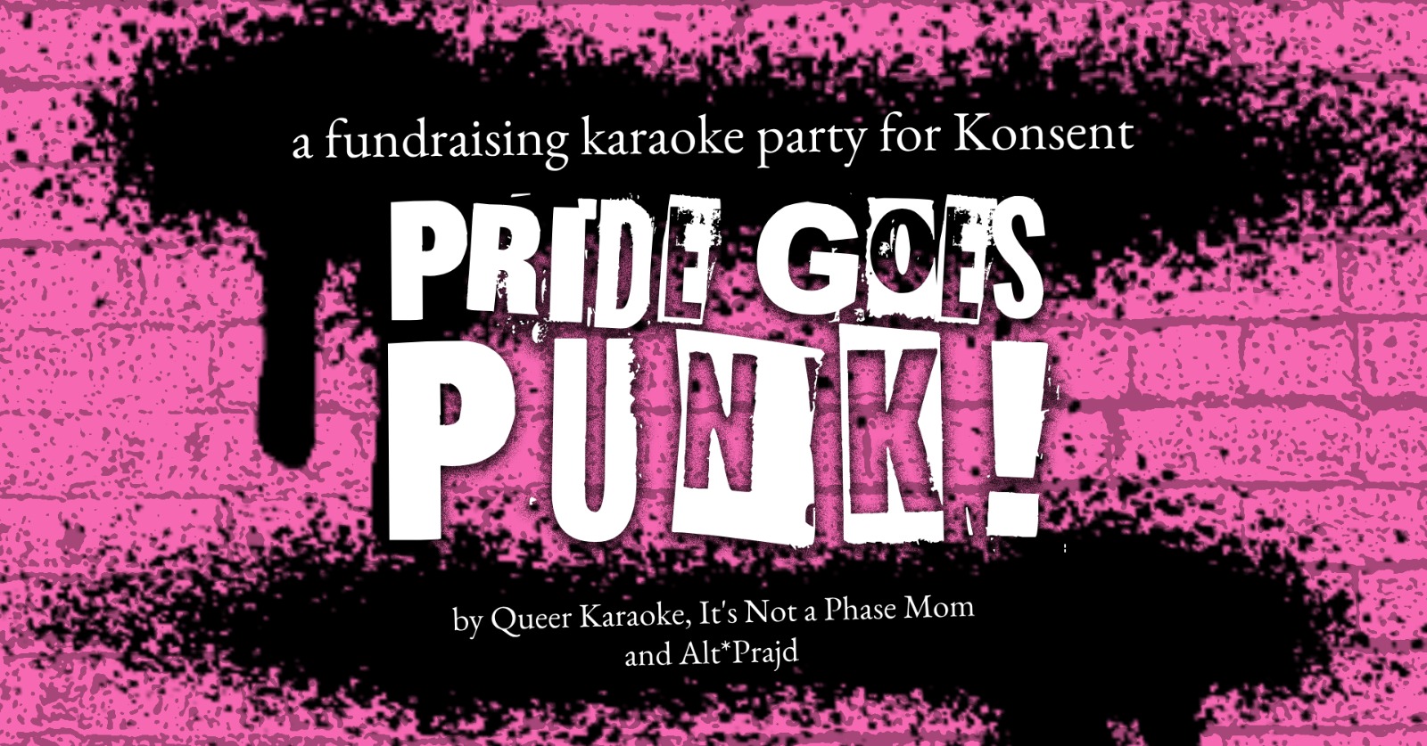 PRIDE goes PUNK! - a karaoke party and fundraiser for Konsent