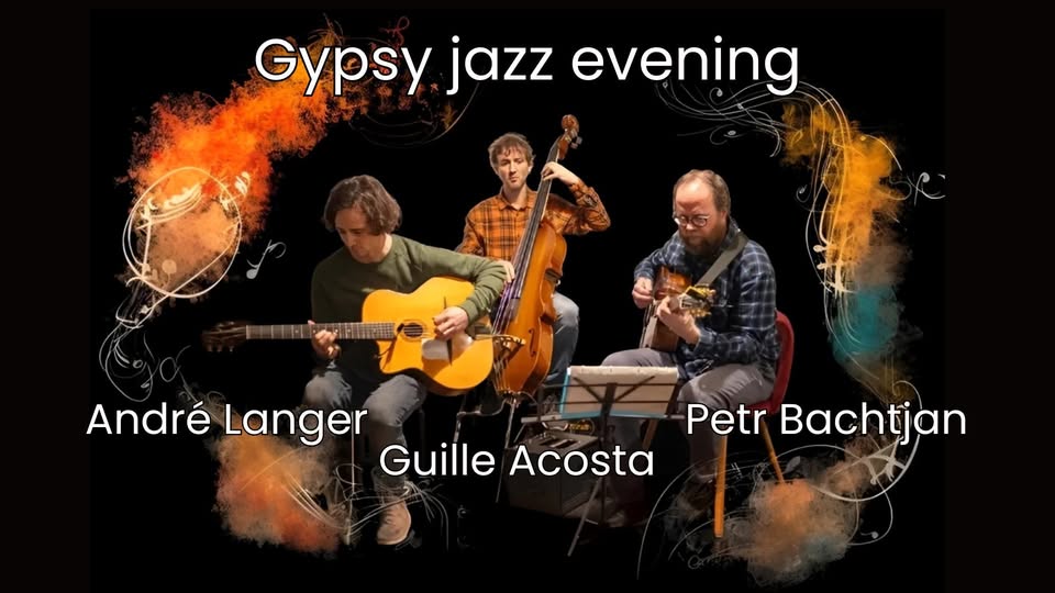 Únorový jazz manouche v Bistru Radost: Večer s Trio André