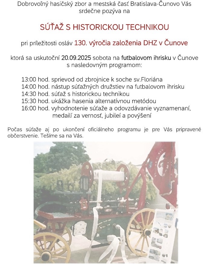 Súťaž s historickou technikou