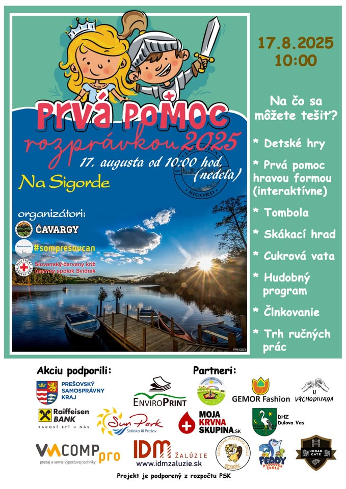 Prvá pomoc rozprávkou 2025