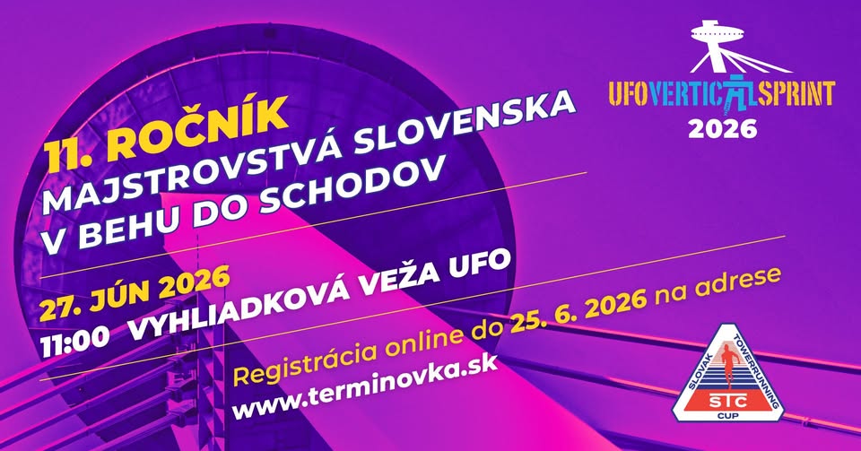 Ufo Vertical Sprint - M SR v behu do Schodov