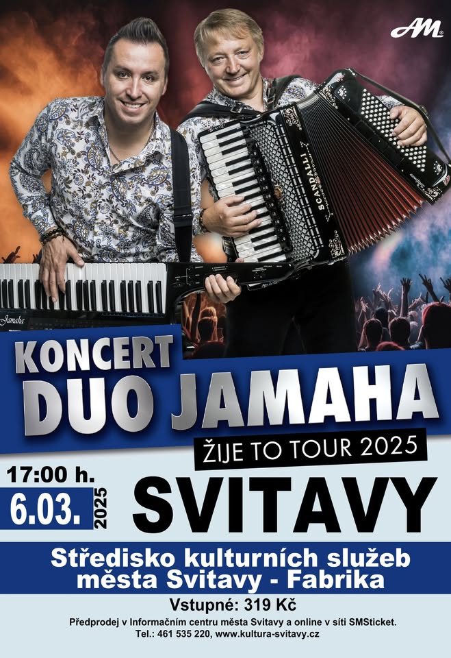 Koncert DUO JAMAHA Svitavy