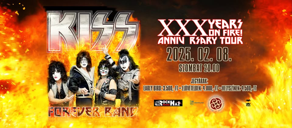 KISS Forever Band 30 éves jubileumi koncert