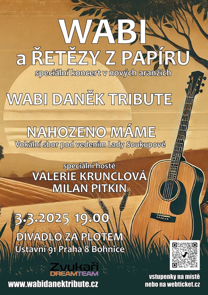 WABI A ŘETĚZY Z PAPÍRU/Wabi Daněk Tribute a ... Nahozeno máme!