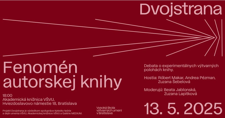 Dvojstrana: Fenomén autorskej knihy