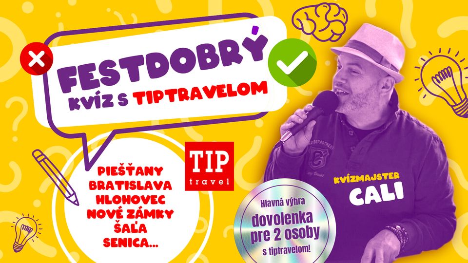 FestDobrýKvíz s TipTravelom v Spilka (OC Viktoria), Hollého 1 Hlohovec/pondelok 11. novembra o 19:00