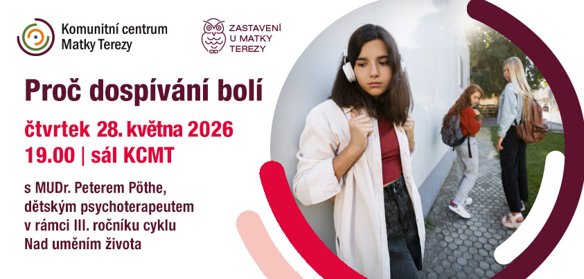 NAD UMĚNÍM ŽIVOTA - "Proč dospívání bolí" - MUDr. Peter Pöthe