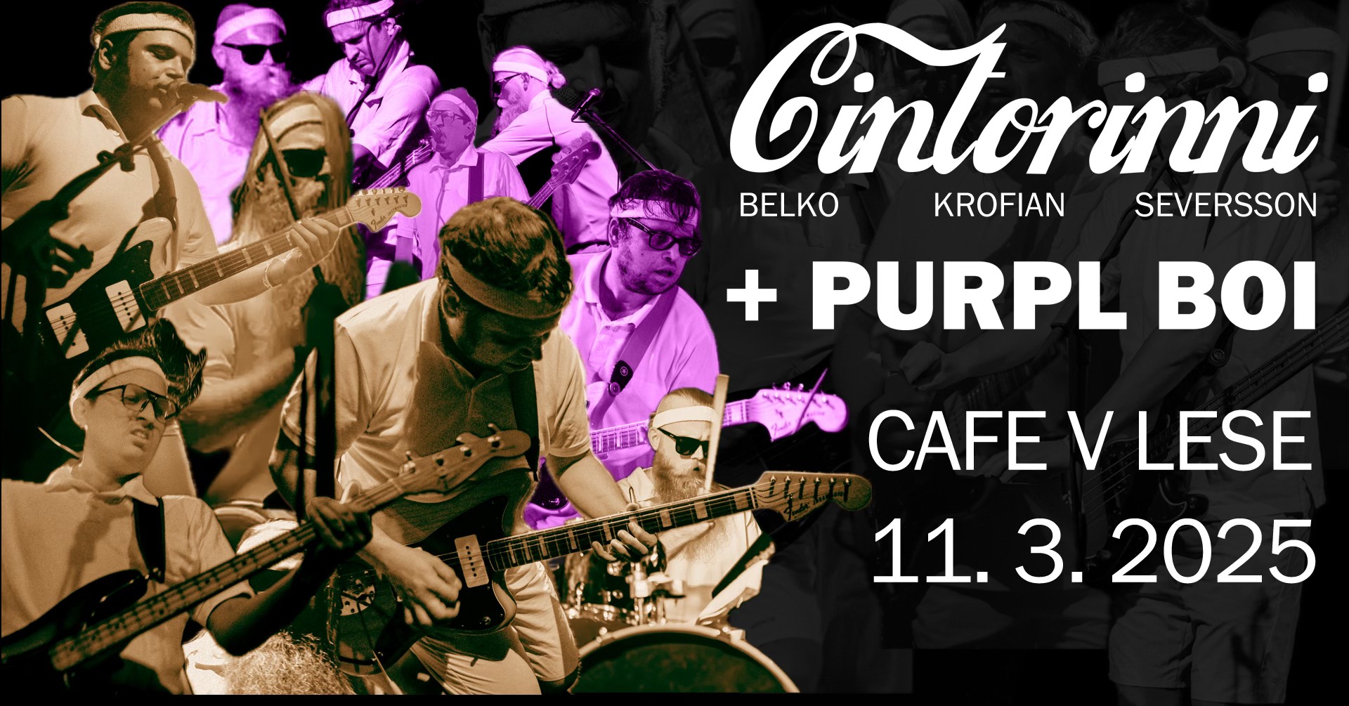 C1ntor1nni + Purpl Boi @ Café v Lese