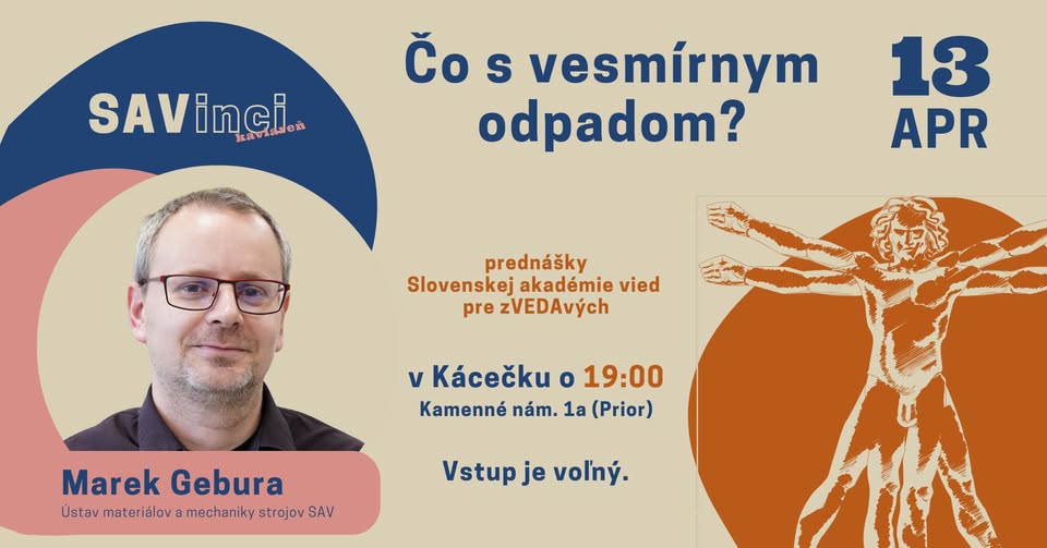 SAVinci kaviareň: Čo s vesmírnym odpadom?