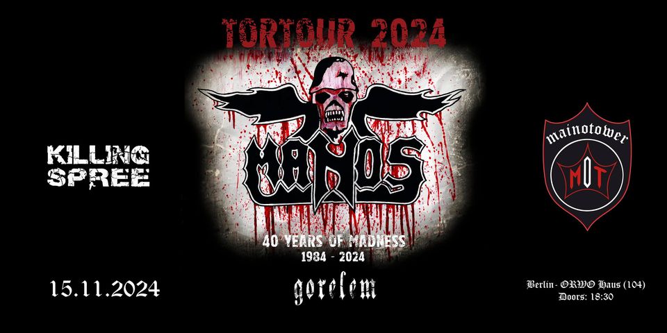 MANOS / MAINOTOWER / KILLING SPREE / GORELEM
