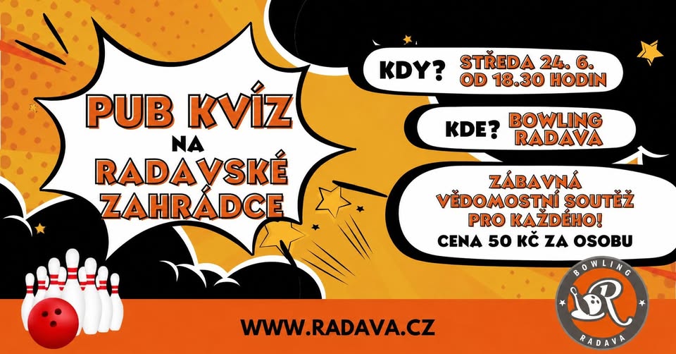 Pub Kvíz na Radavské zahrádce