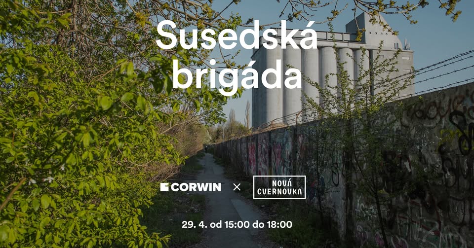 Susedská brigáda v uličke medzi Palmou a Novou Cvernovkou