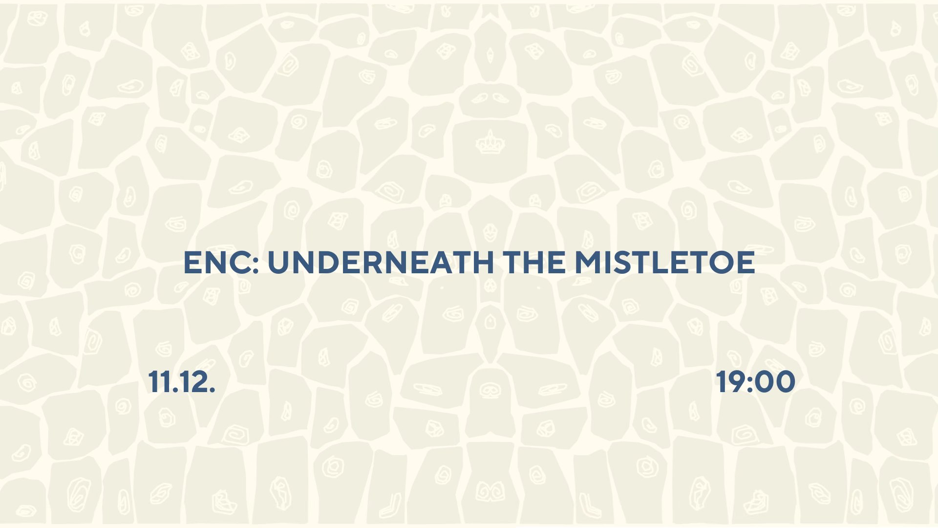 ENC: UNDERNEATH THE MISTLETOE: KOSMETIK INSTITUT + MATE RADI HADI + LEAFUR