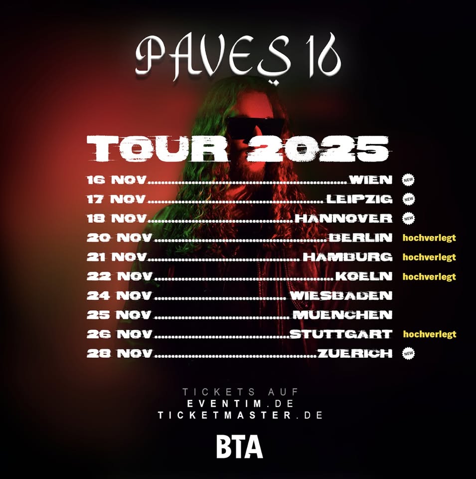 Paves16 Konzert - Modus Berlin