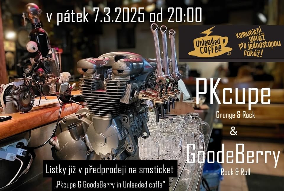 GoodeBerry & PKcupe Live concert in Unleaded Coffee