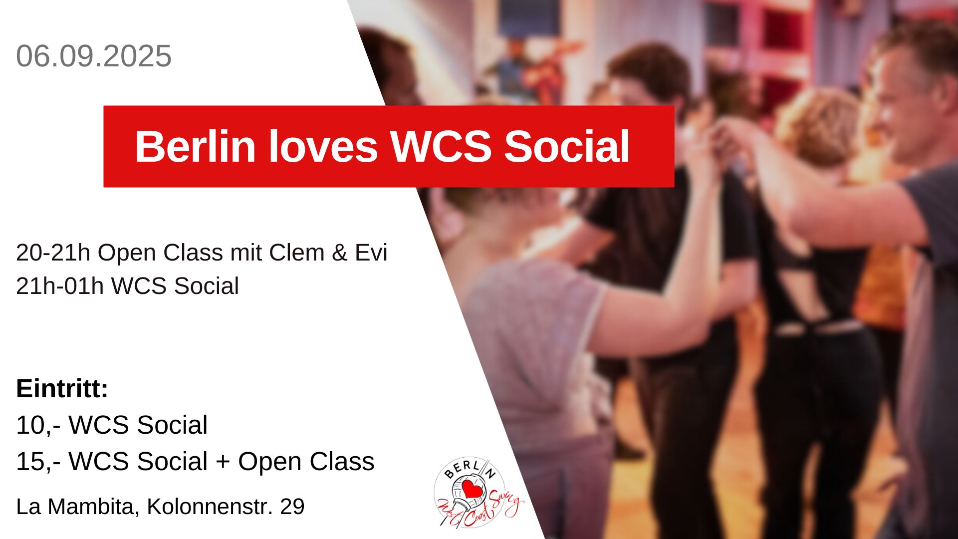 Berlin loves WCS Social - September Edition