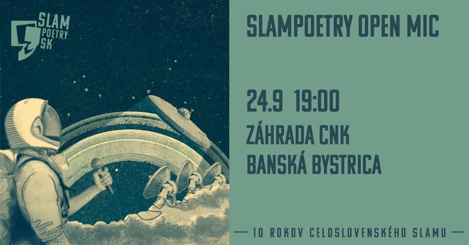 SLAMPOETRY OPEN MIC