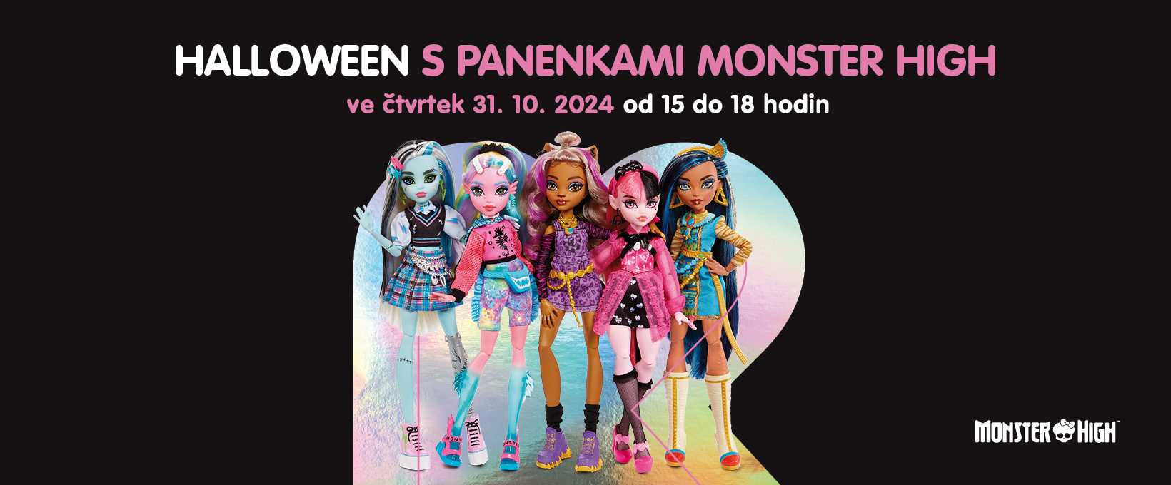 Halloween s panenkami Monster High