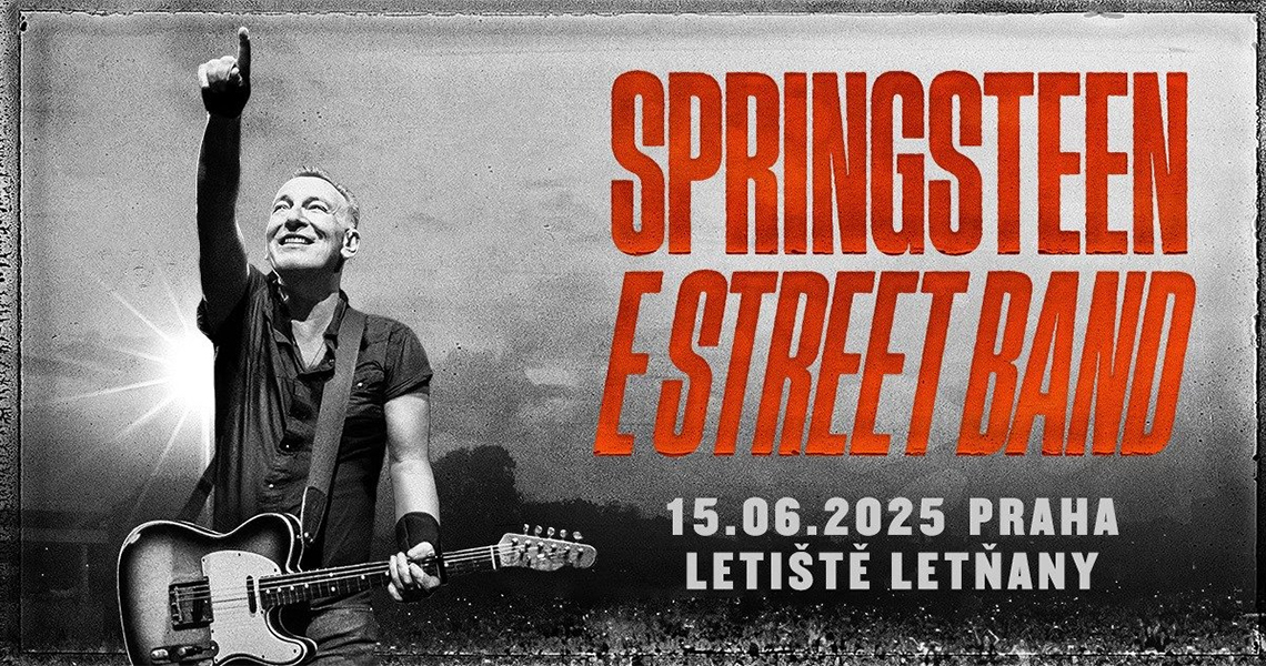 BRUCE SPRINGSTEEN 15.06.2025. Prag 3 dana | Prijevoz autobusom + Hotel + Ulaznica