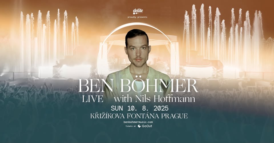 Ben Böhmer live @ Křižíkova Fontána Prague 2025