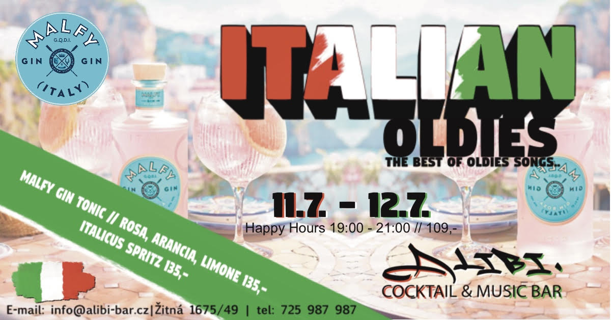 La Dolce Vita - Italian Oldies Party. Special drinks at special prices!