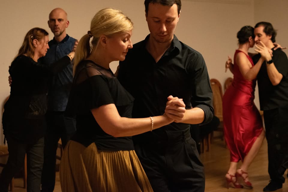 Milonga v Cafe Paměti národa