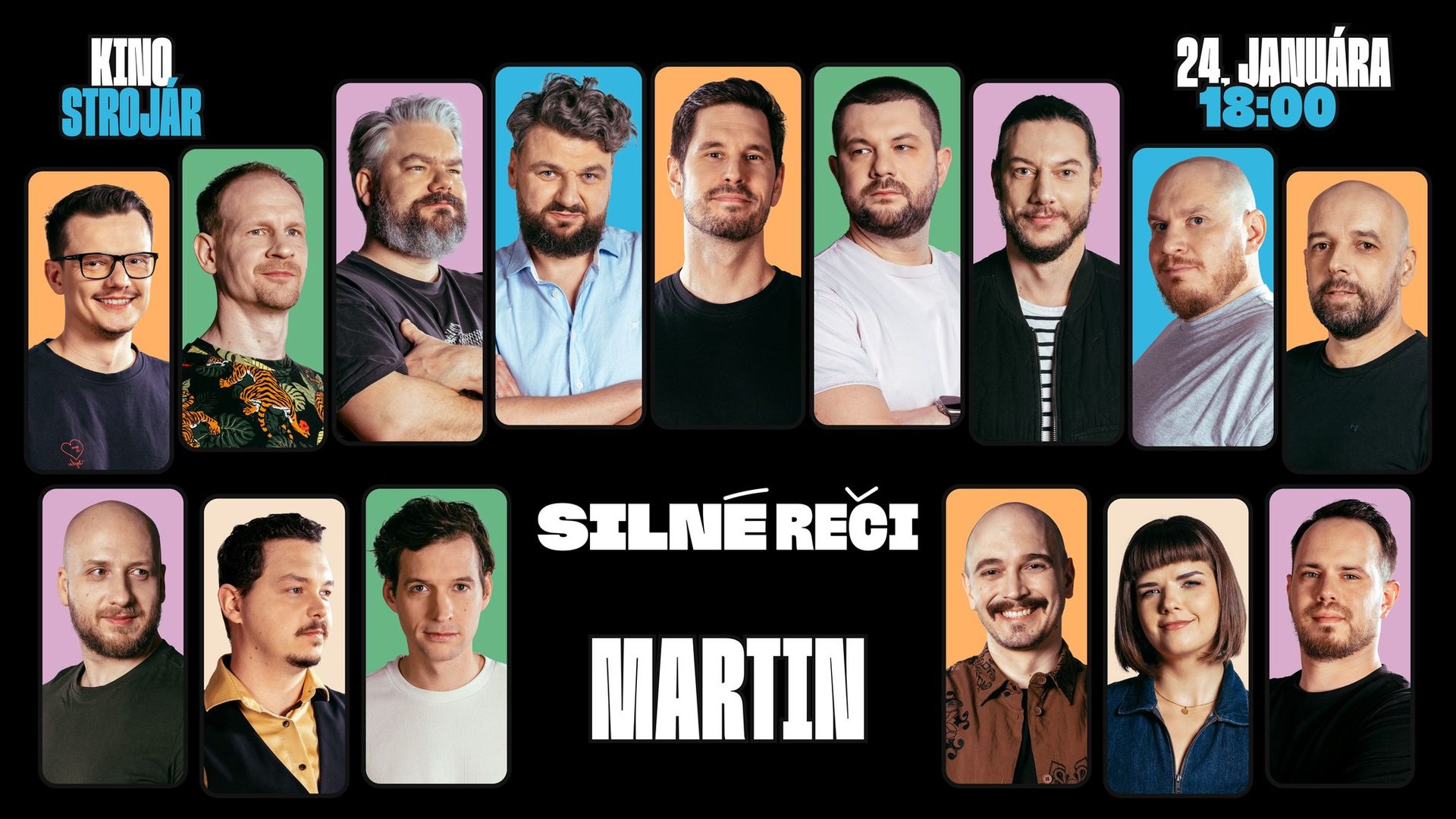 VYPREDANÉ: VEĽKÉ SILNÉ REČI V MARTINE