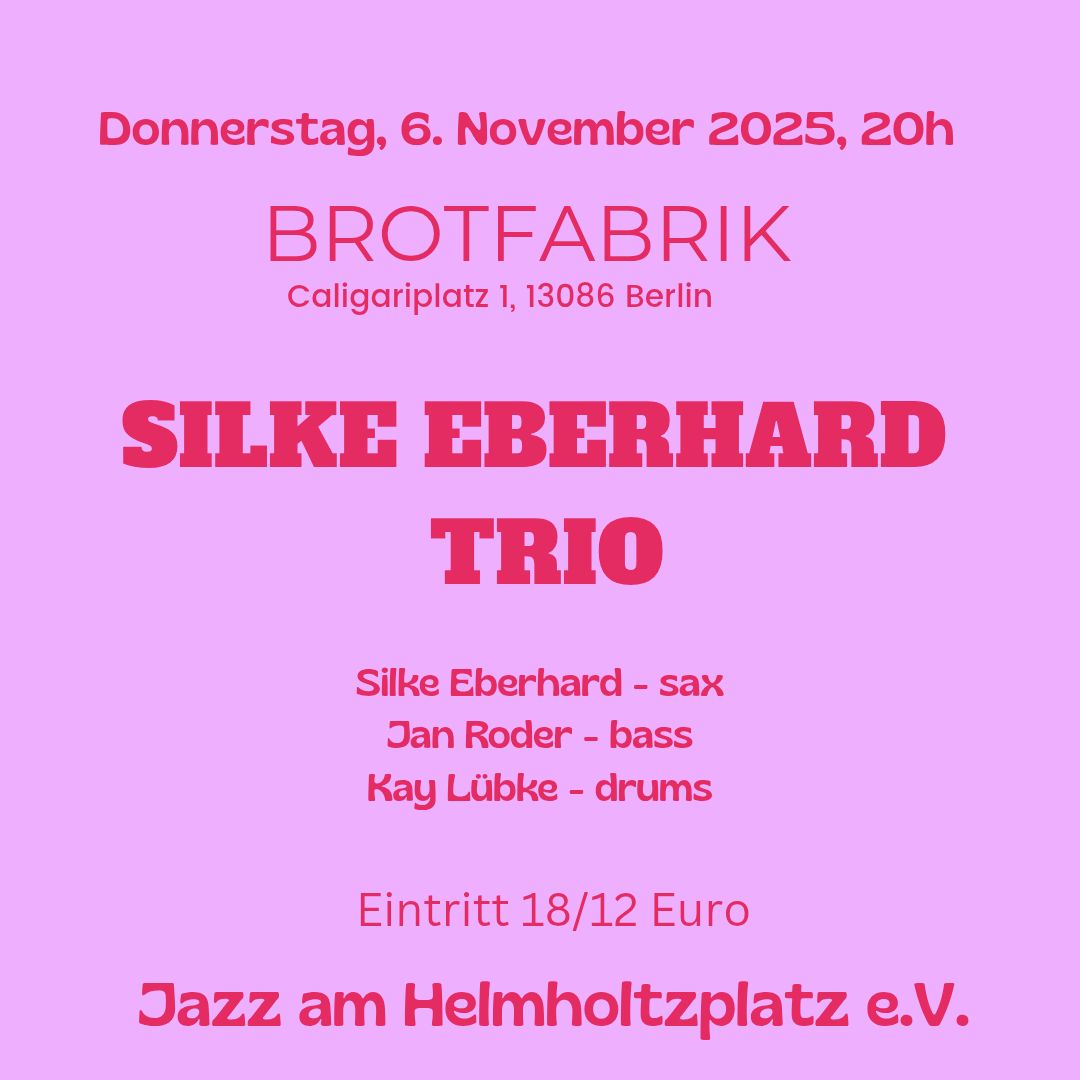 Silke Eberhard Trio