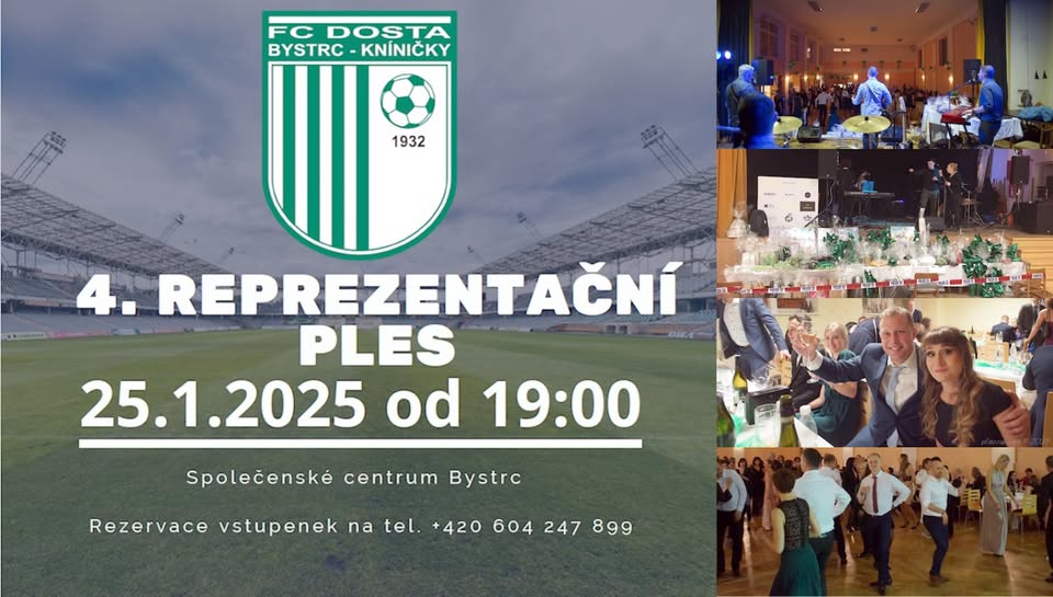 4. REPREZENTAČNÍ PLES FC DOSTA