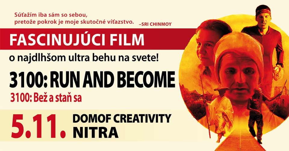 🎬 FASCINUJÚCI film: „3100: RUN AND BECOME“