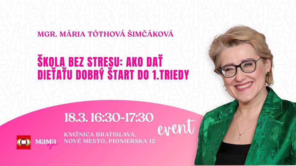 Škola bez stresu: Ako dať dieťaťu dobrý štart do 1. triedy