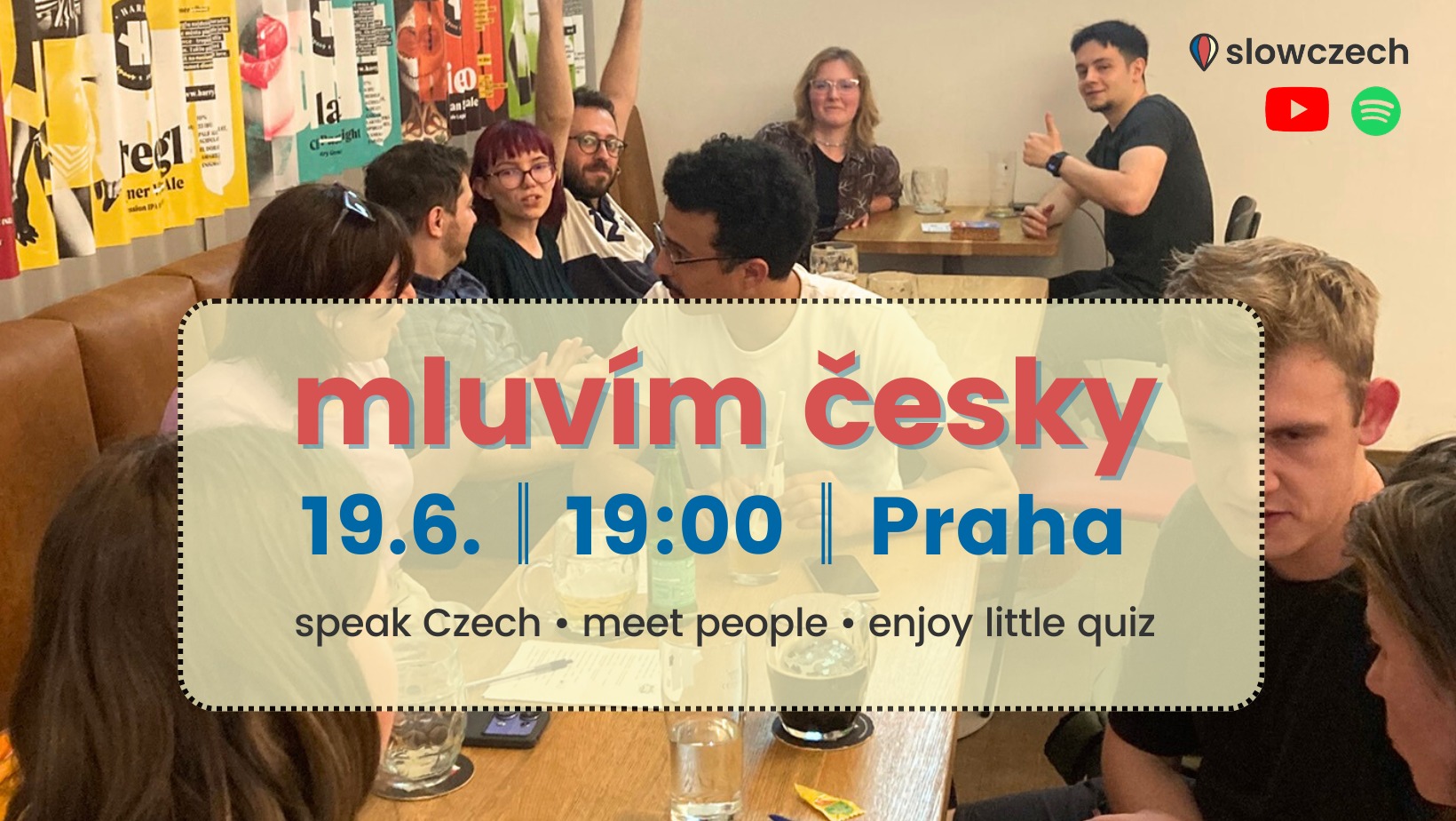 MLUVÍM ČESKY v Praze (by slowczech)