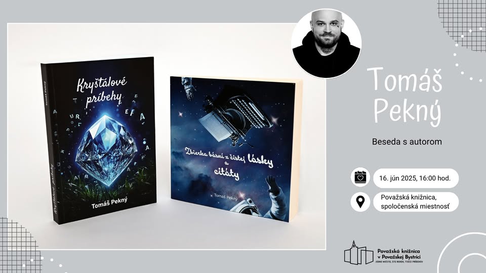 Beseda s autorom - Tomáš Pekný