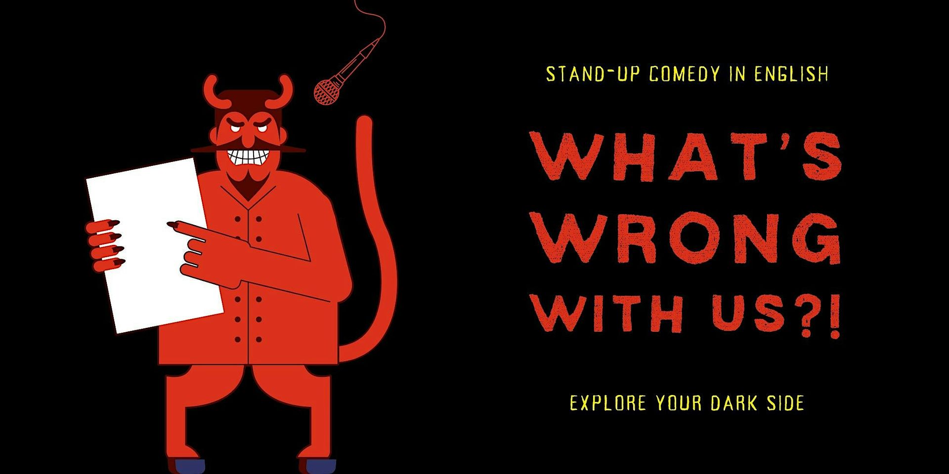 What’s Wrong With Us?! - Dark Stand Up Comedy Show in English • Berlin