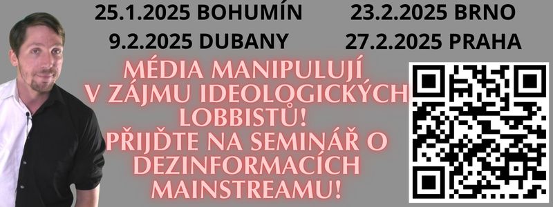 SEMINÁŘ: PROČ MÉDIA ŠÍŘÍ DEZINFORMACE? V Brně
