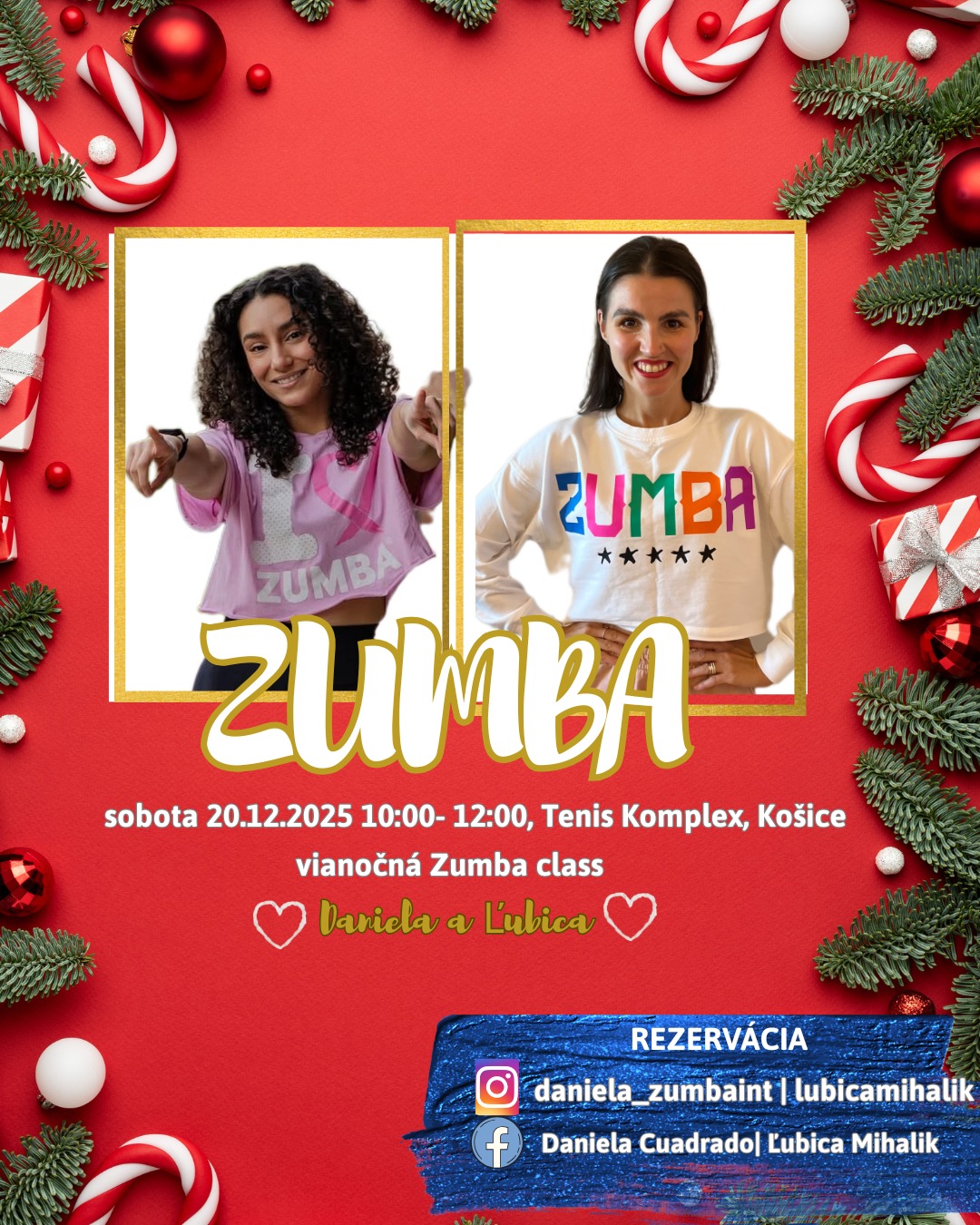 VIANOČNÁ ZUMBA CLASS‧₊˚🎄✩