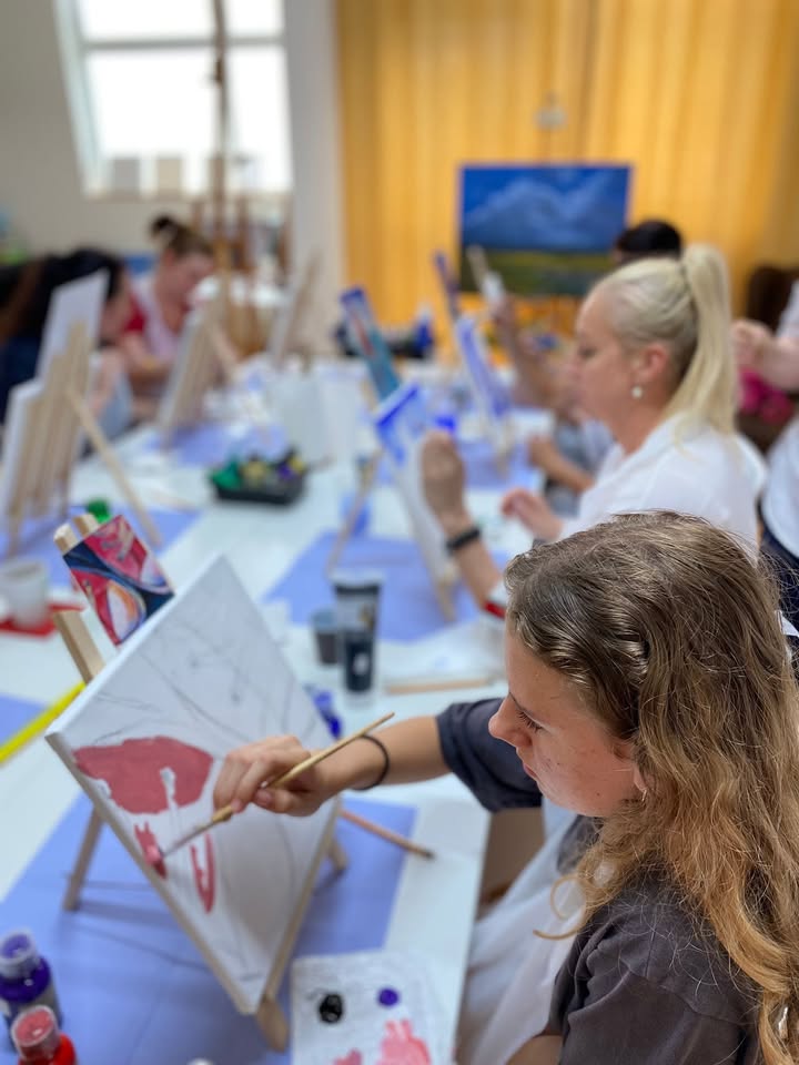 Relaxační malířský workshop