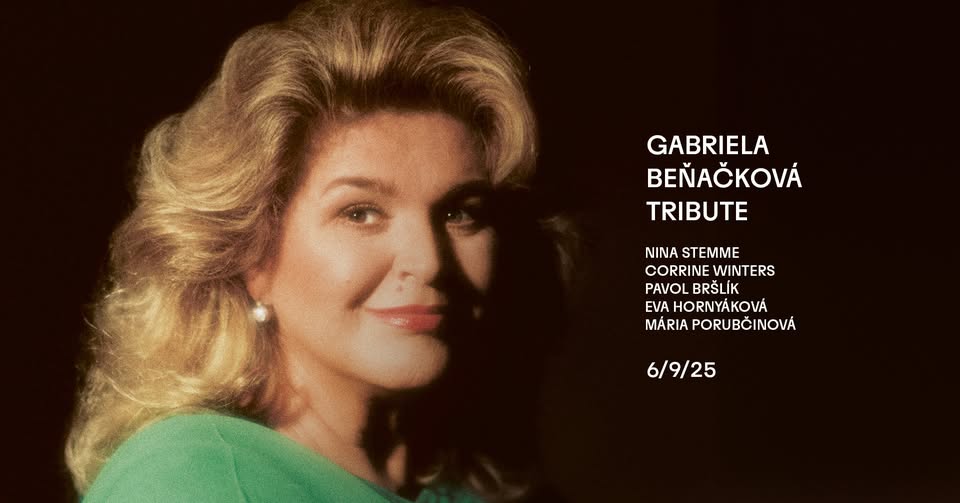 GABRIELA BEŇAČKOVÁ TRIBUTE I Otvárací galakoncert 106. sezóny