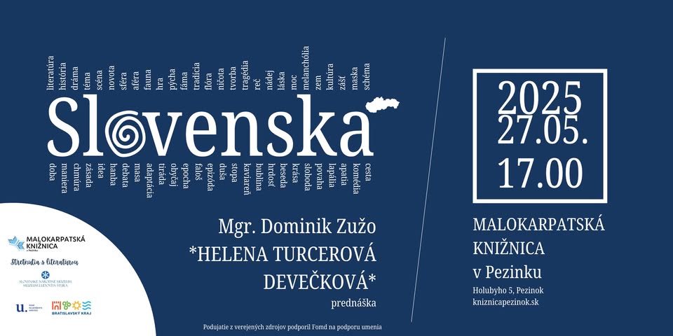 SLOVENSKÁ: Helena Turcenová-Devečková