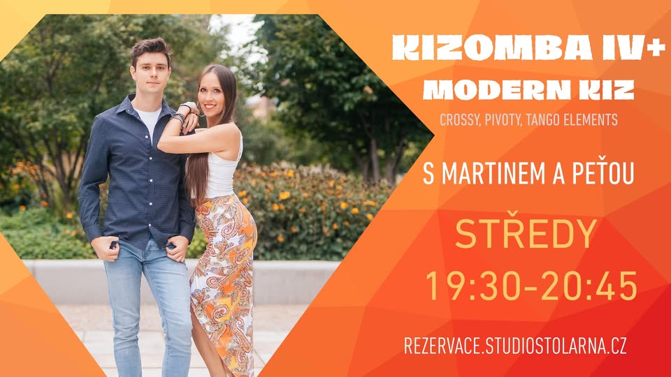 KIZOMBA IV+ MODERN KIZ kurz s Martinem a Petrou