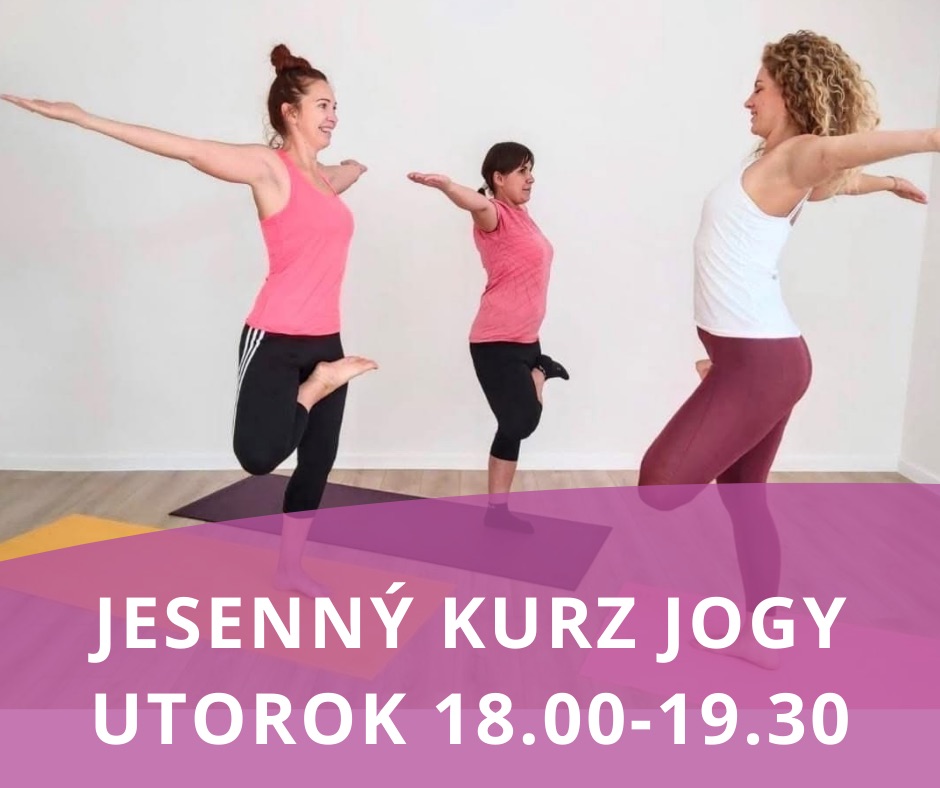 Jesenný Kurz Jogy pre 4-5osôb, Utorky 18.00-19.30