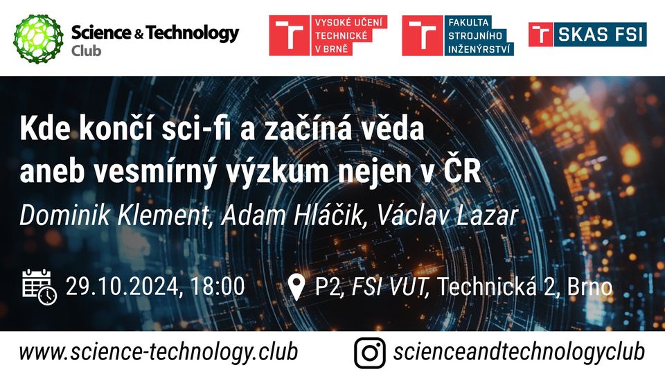 Kde končí sci-fi a začíná věda aneb vesmírný výzkum nejen v ČR