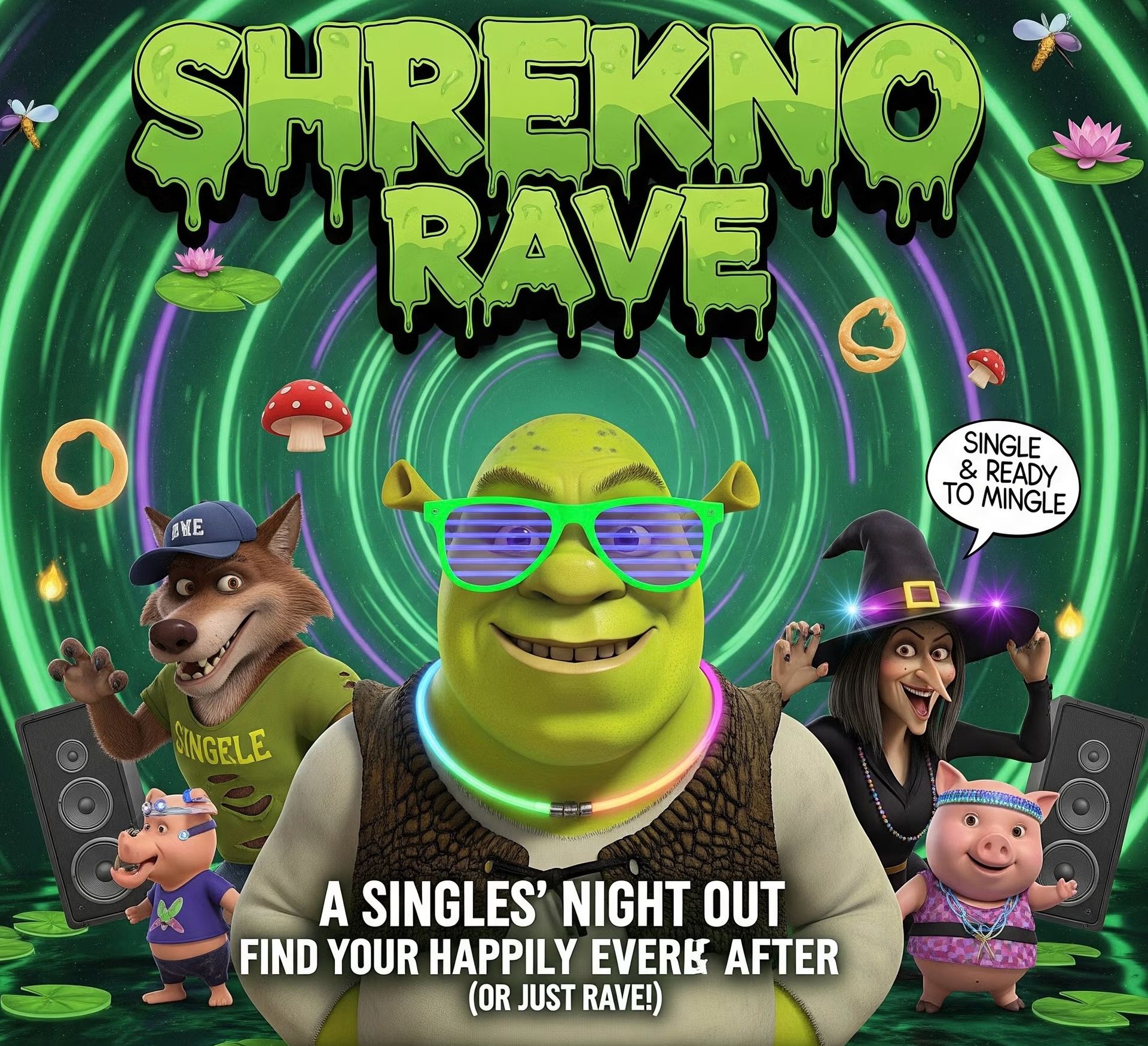 Shrek’s Lonely Hearts Club: Where Fairytales Turn Into Dance Floor Romances 😎