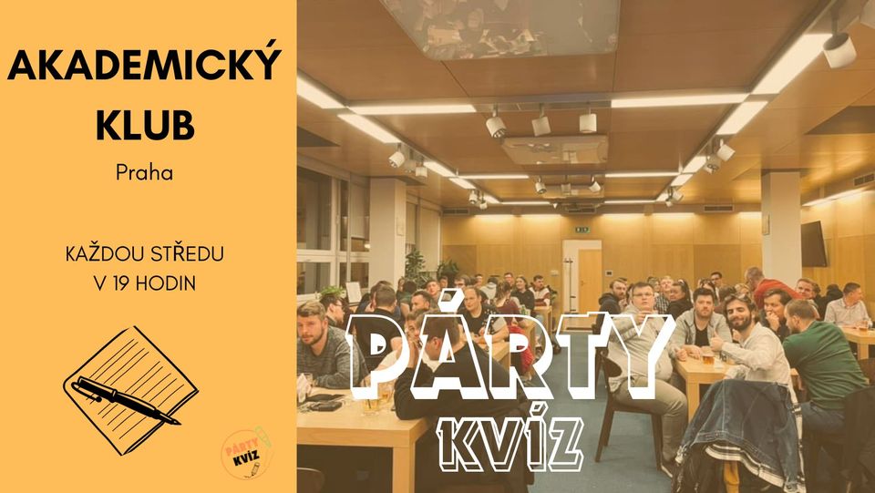 Párty Kvíz v Akademickém klubu - Praha