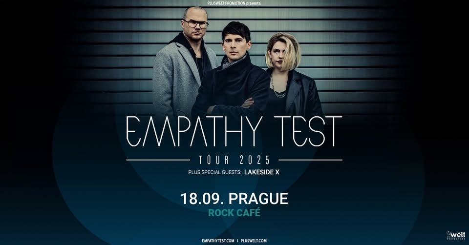 EMPATHY TEST // TOUR 2025 // Prague + special guest Lakeside X