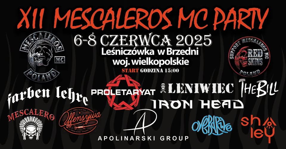 XII MESCALEROS MC PARTY
