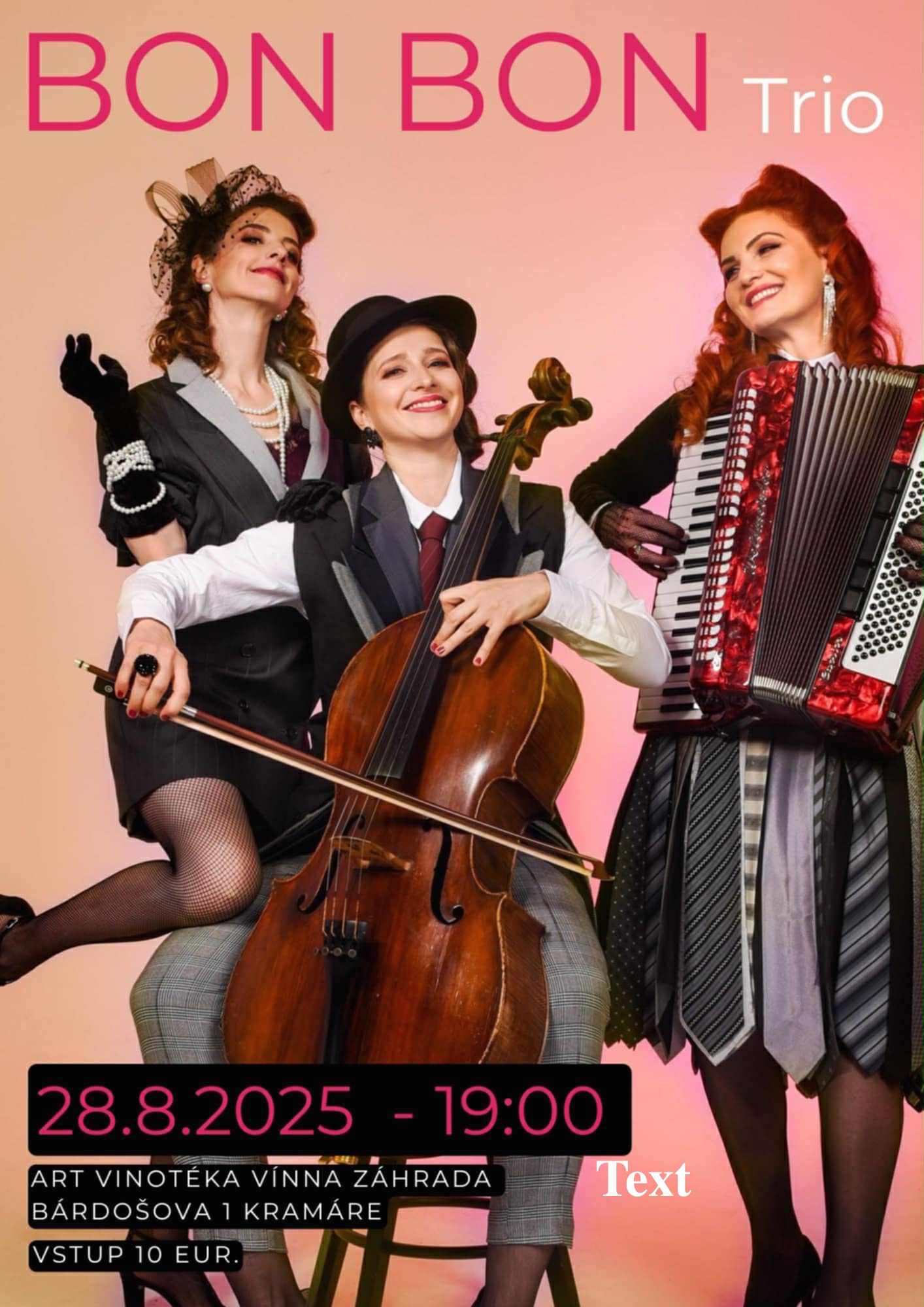 BON BON TRIO - koncertík