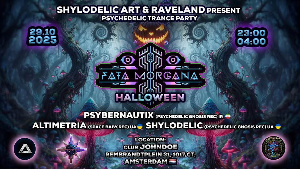FATA MORGANA - HALLOWEEN🎃(Amsterdam)