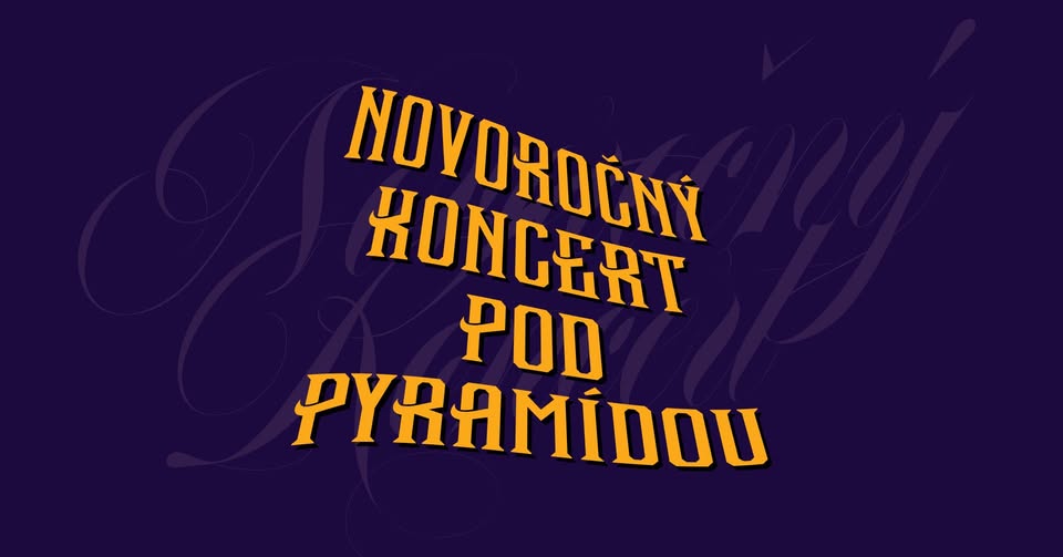 Novoročný koncert pod pyramídou 2025 Lučenec